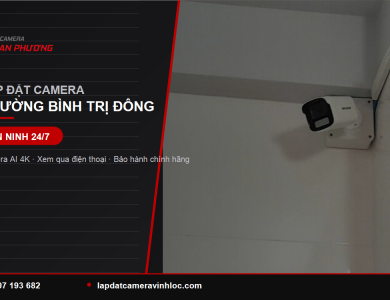 Lắp Đặt Camera Phường Bình Trị Đông - An Ninh 24/7, Giá Tốt