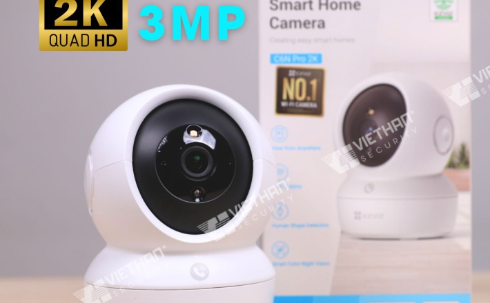 Camera WiFi quay quét thông minh EZVIZ H6C 1080P – Đàm Thoại Hai Chiều Mã SP: CS-H6c-R101-1G2WF | Hãng SX: Ezviz